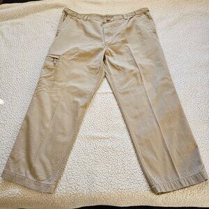 Dockers Mens Khaki Cargo Pants 40x29 Cotton Durable Casual Workwear